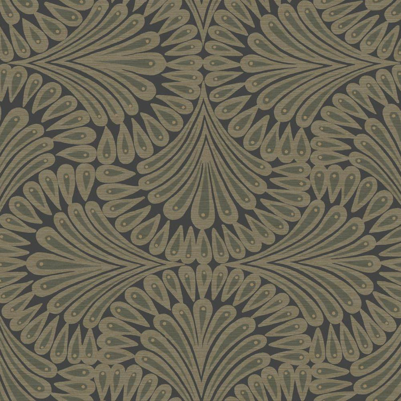 York Wallcoverings Antonina Vella Deco Abstract Wallpaper by Antonia
